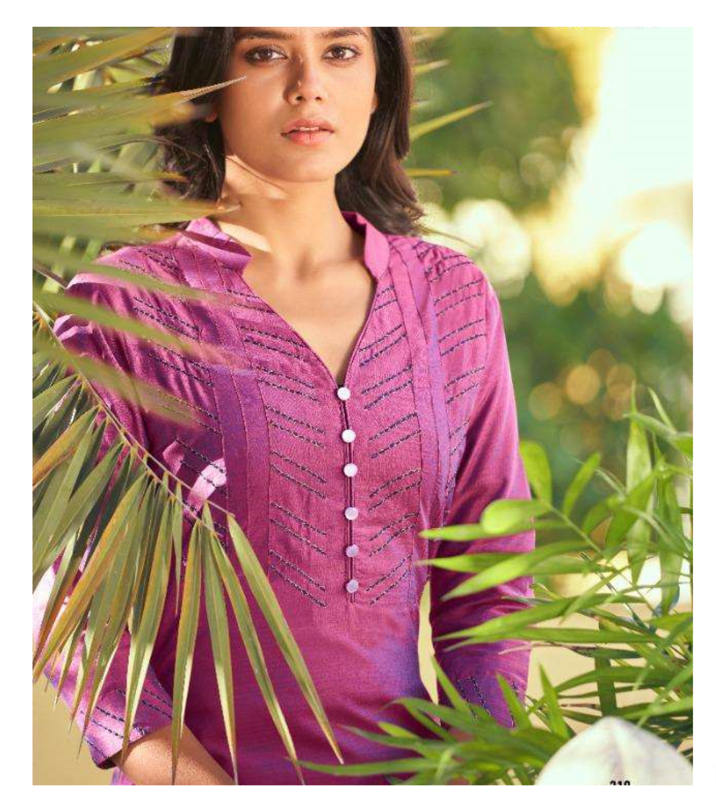 Plum Silk Elegance