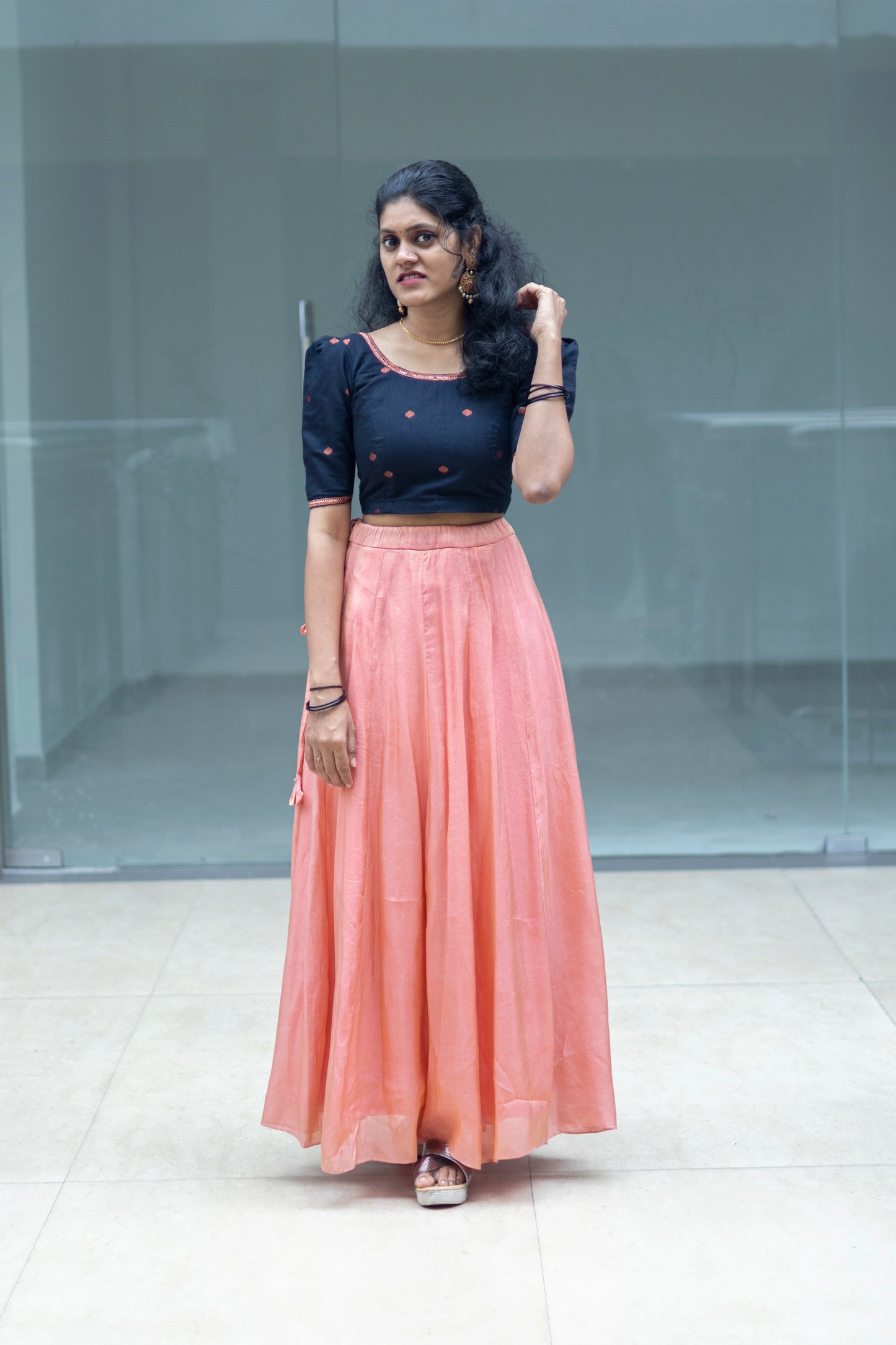 Peach Opaline