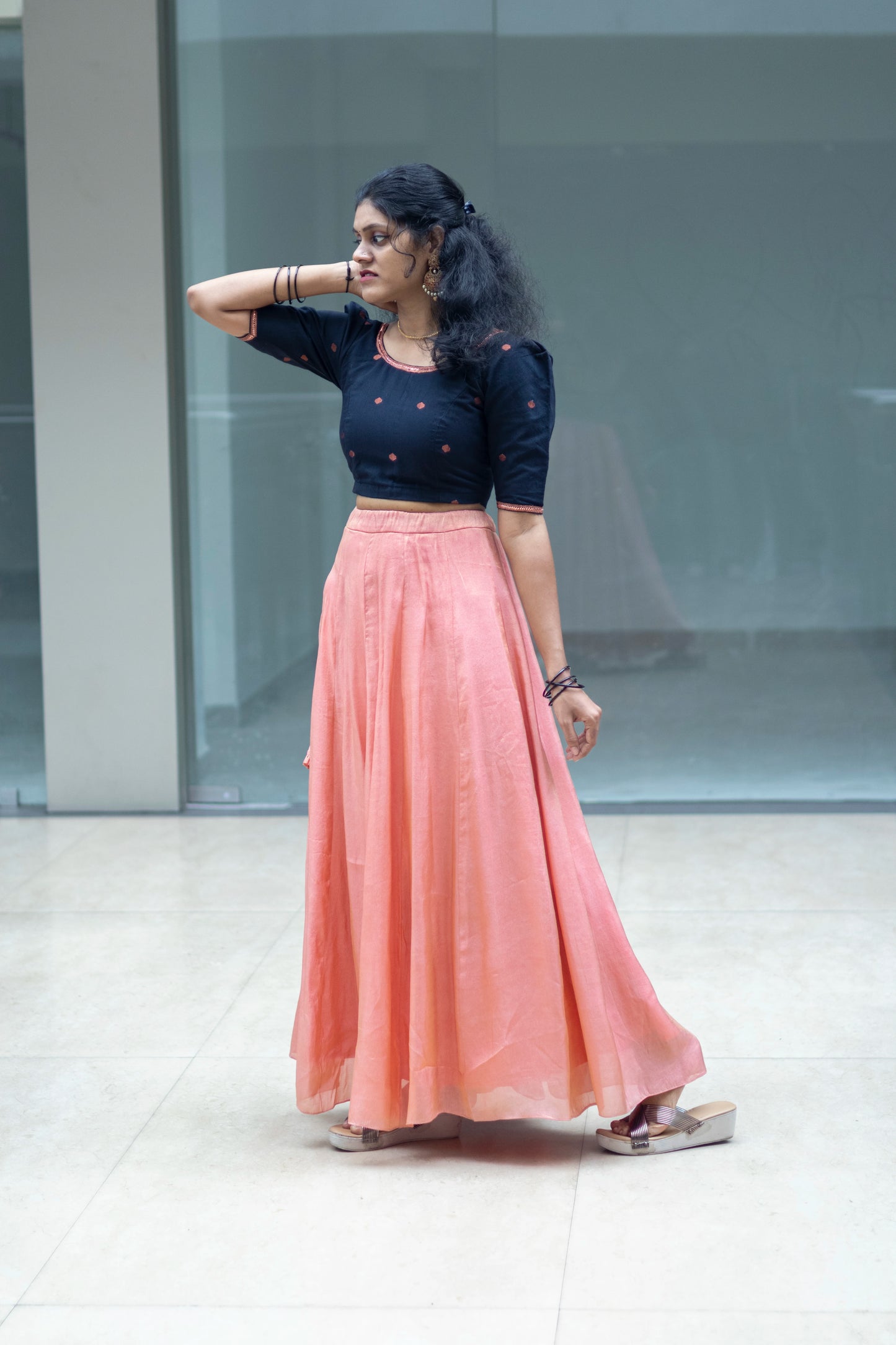 Peach Opaline