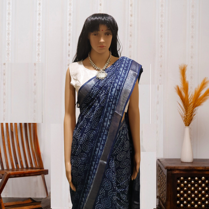 Cotton Linen Sarees