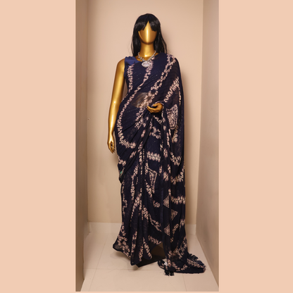 Fancy Georgette Silk Sarees