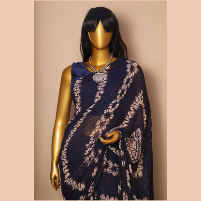 Fancy Georgette Silk Sarees