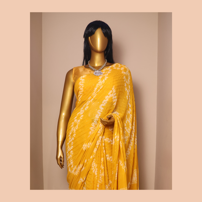 Fancy Georgette Silk Sarees