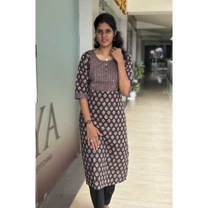 Cotton Slitted Kurti