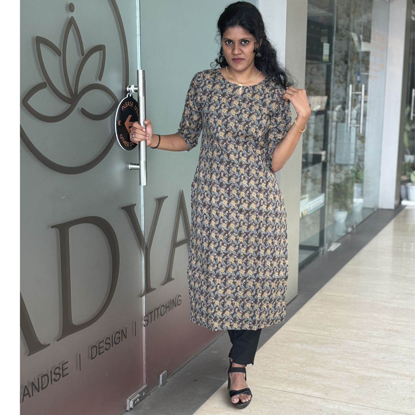 Cotton Slitted Kurti