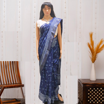 Cotton Linen Sarees