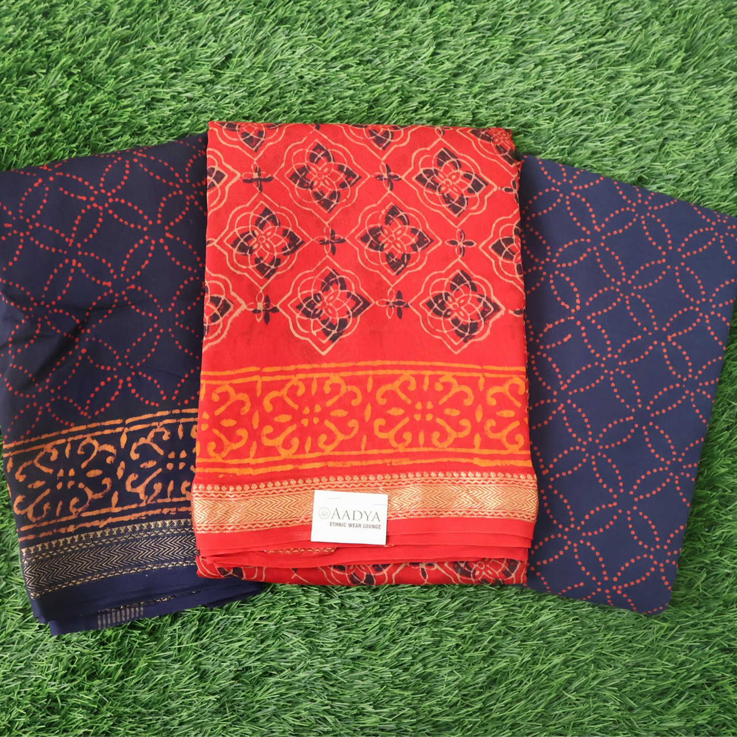 Chanderi Silk Suit