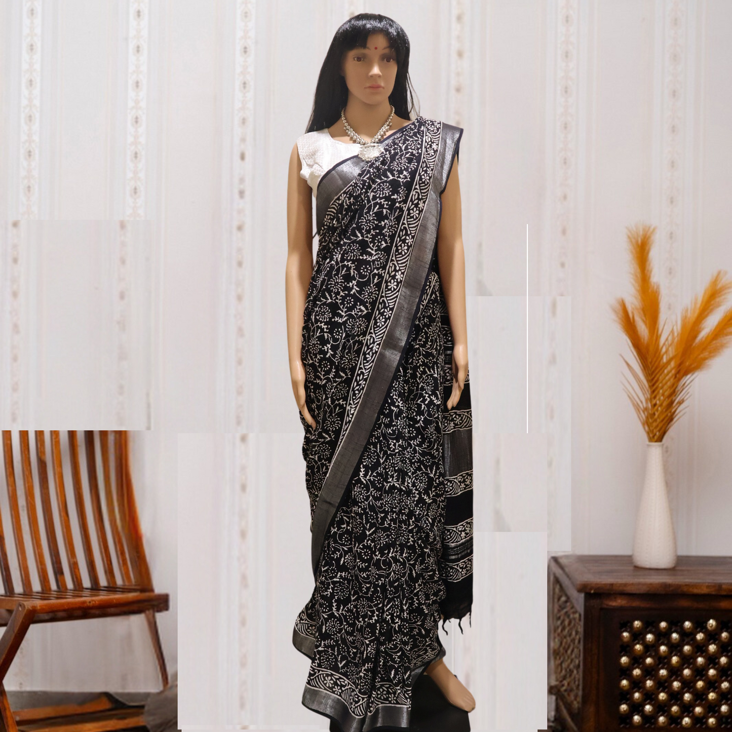 Cotton Linen Sarees