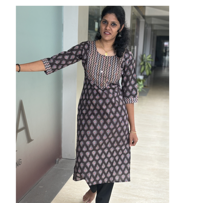 Cotton Slitted Kurti