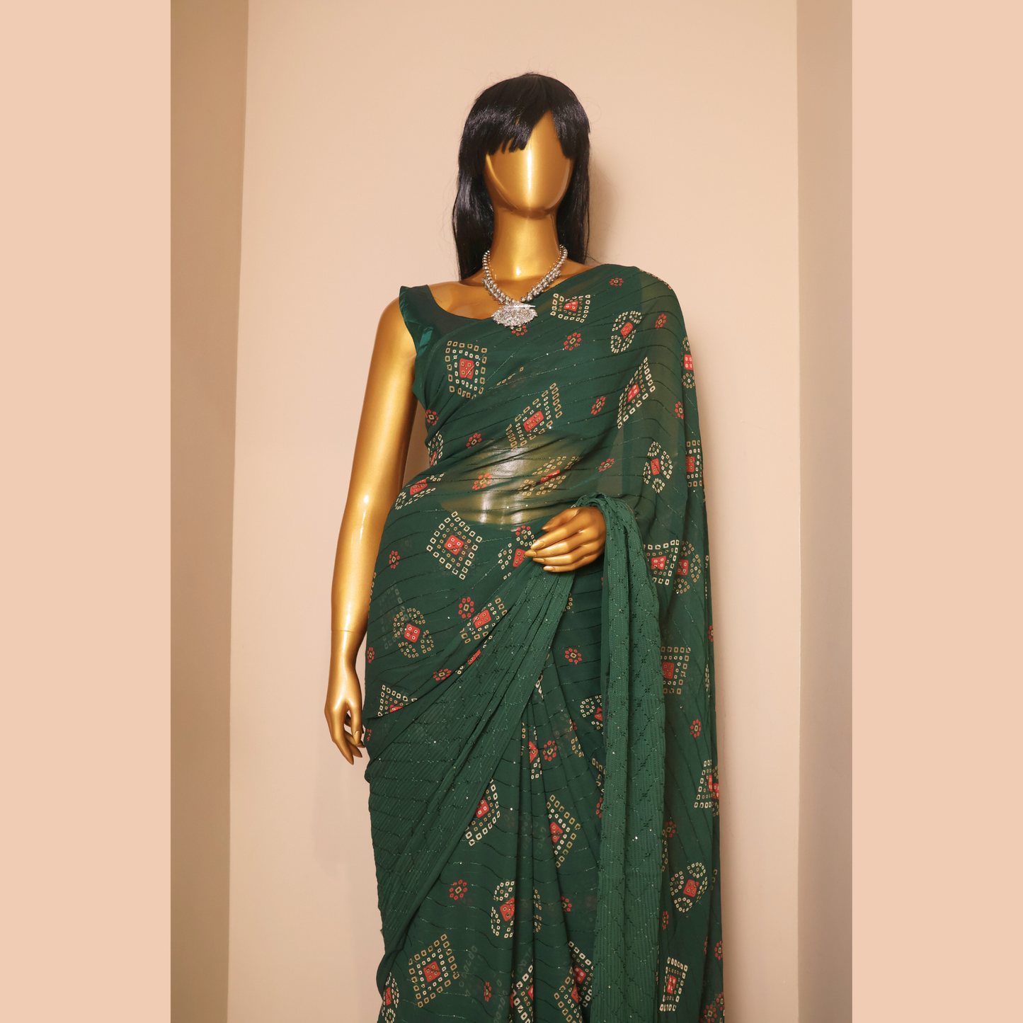 Fancy Georgette Silk Sarees