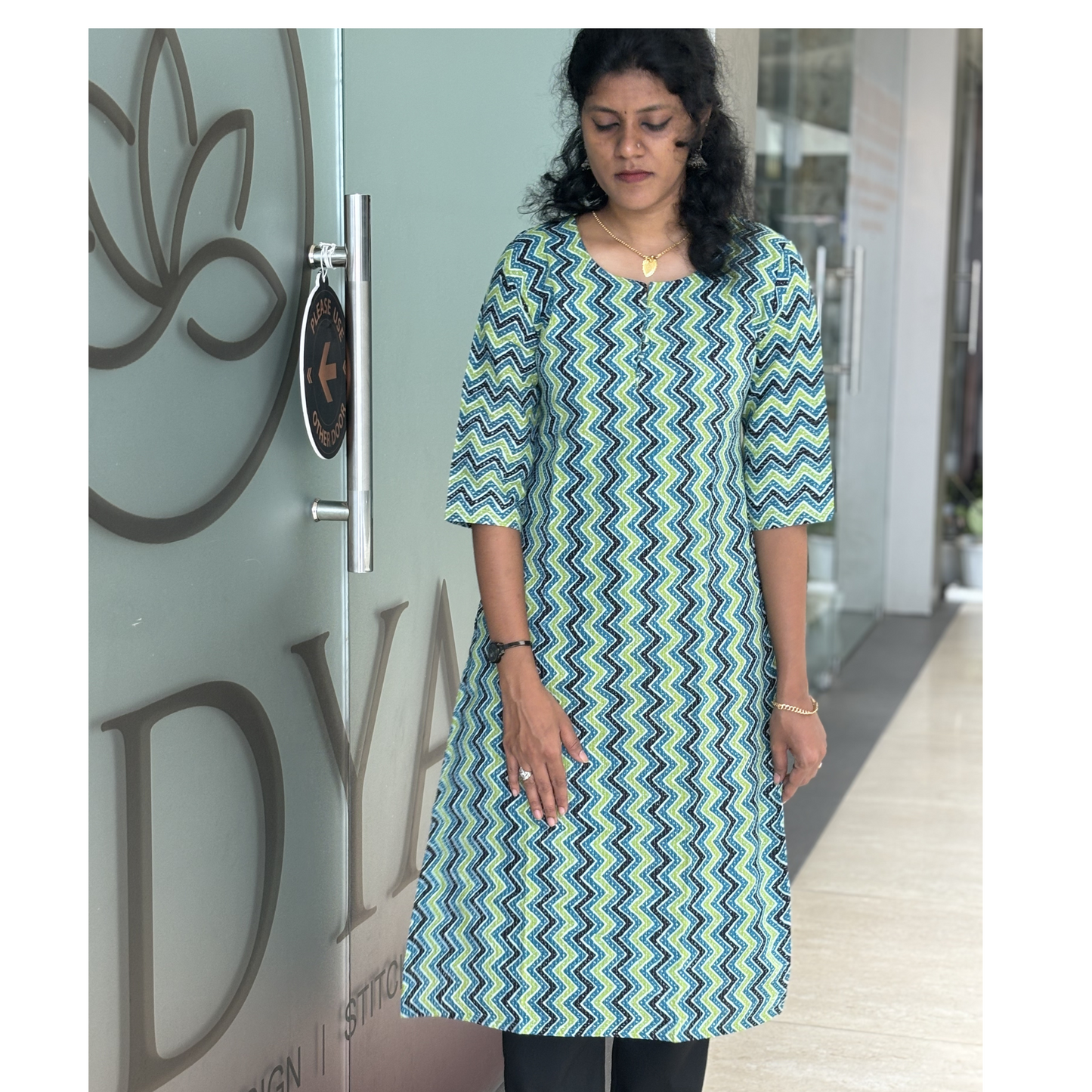 Cotton Slitted Kurti