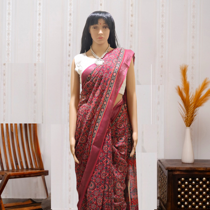 Cotton Linen Sarees