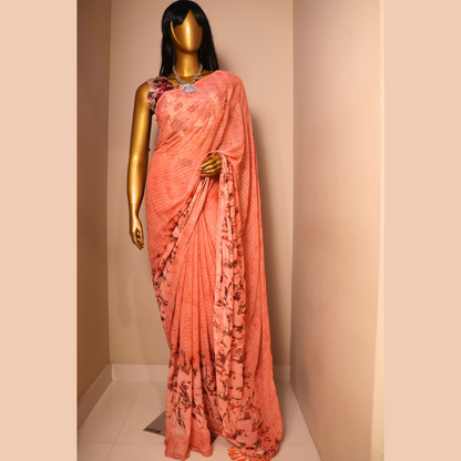 Fancy Georgette Silk Sarees