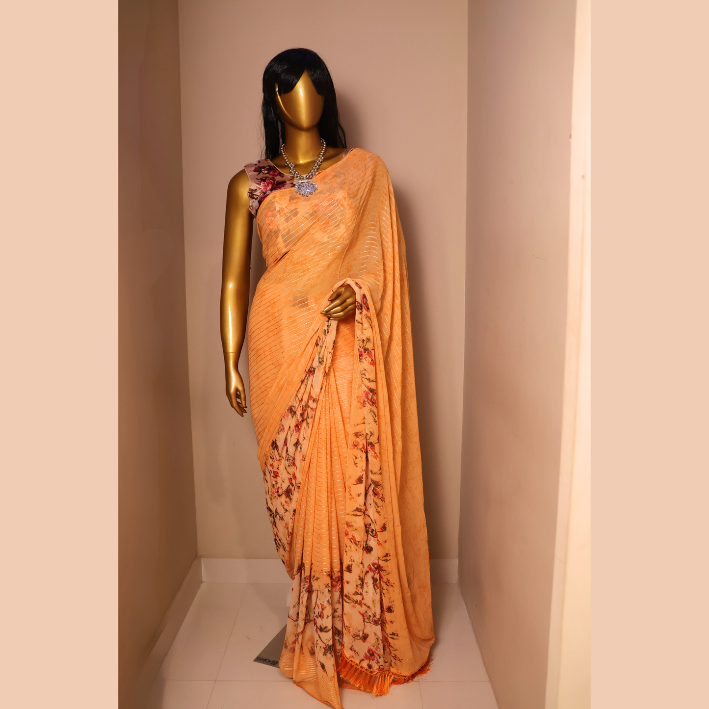 Fancy Georgette Silk Sarees