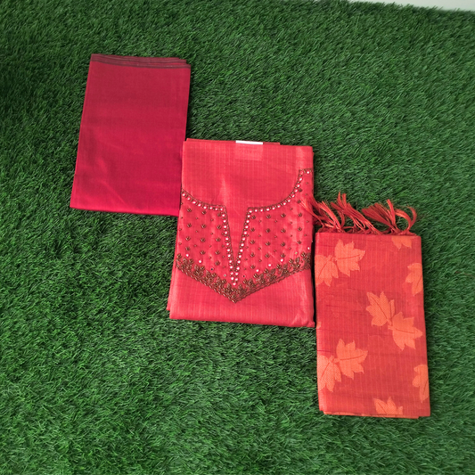 Banarasi kota Chanderi Silk Salwar Set