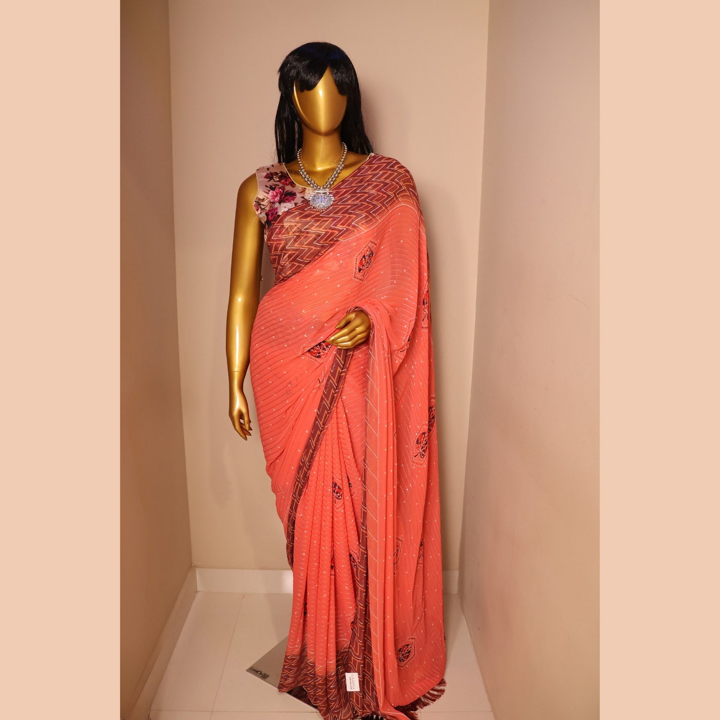 Fancy Georgette Silk Sarees