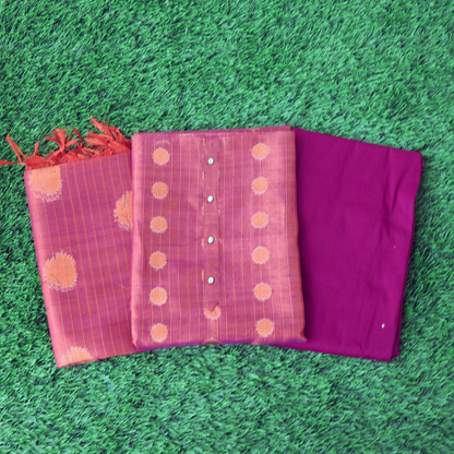 Banarasi kota Chanderi Silk Salwar Set