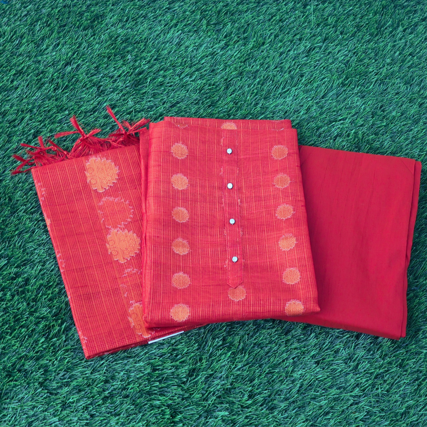 Banarasi kota Chanderi Silk Salwar Set