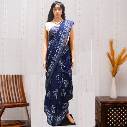 Cotton Linen Sarees