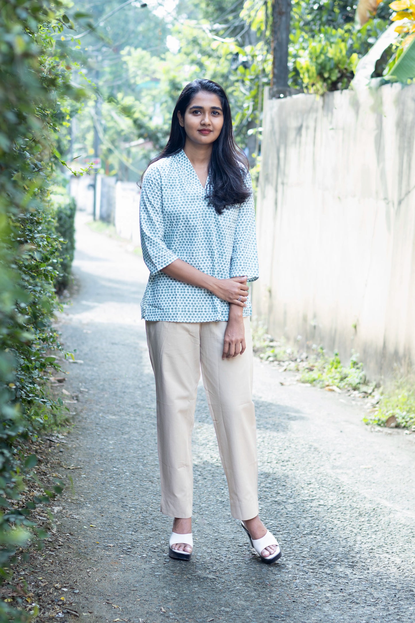 Aqua Whisper Tunic