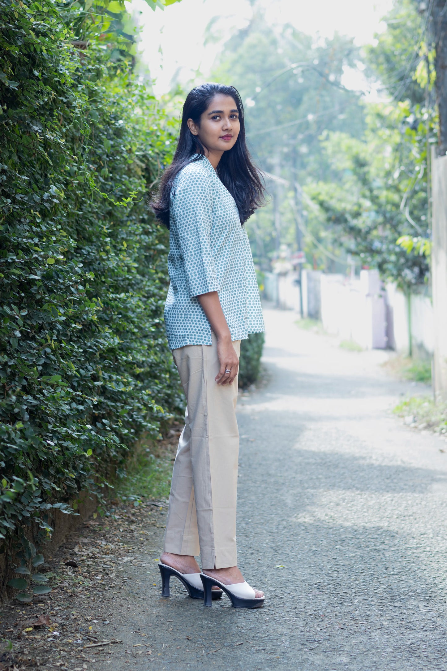 Aqua Whisper Tunic