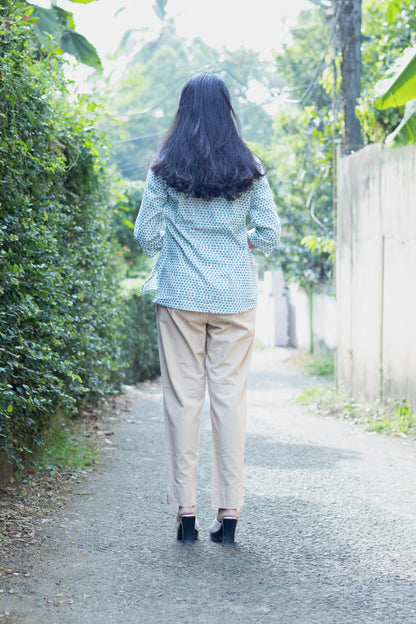 Aqua Whisper Tunic