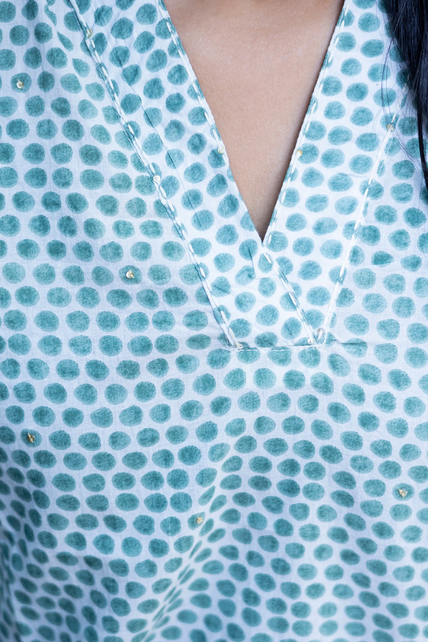 Aqua Whisper Tunic