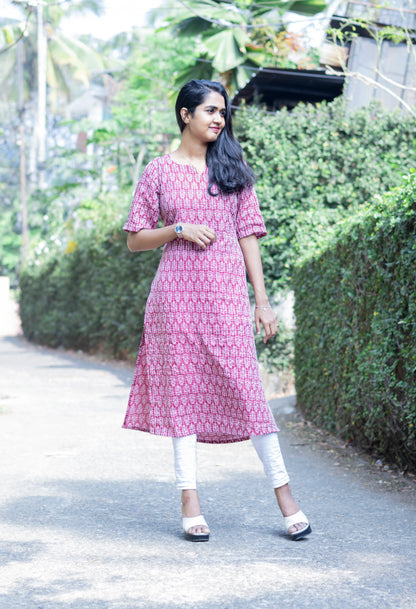 Peachy Promise Kurta