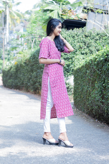 Peachy Promise Kurta