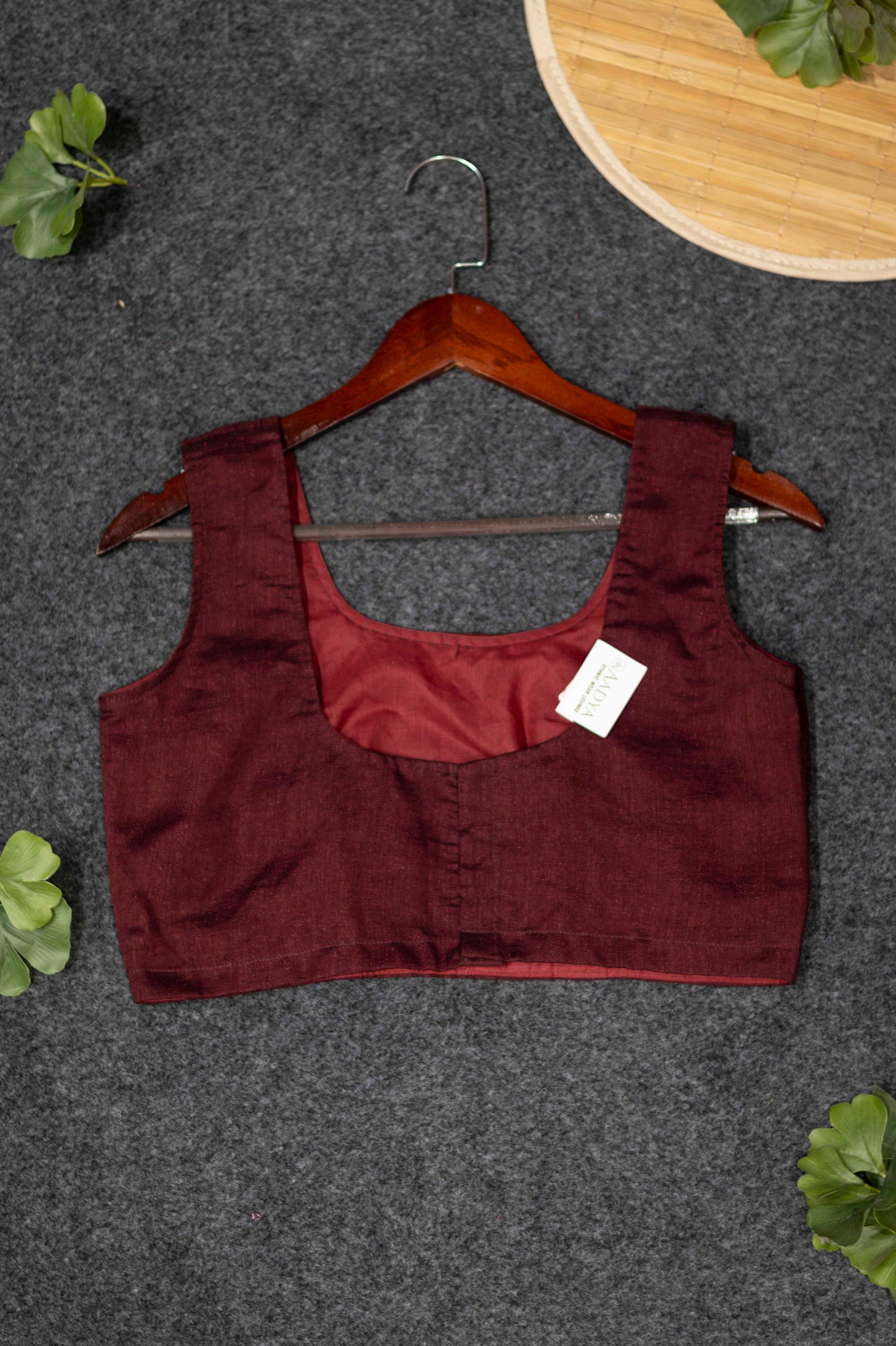 Burgundy Bliss (Blouse)