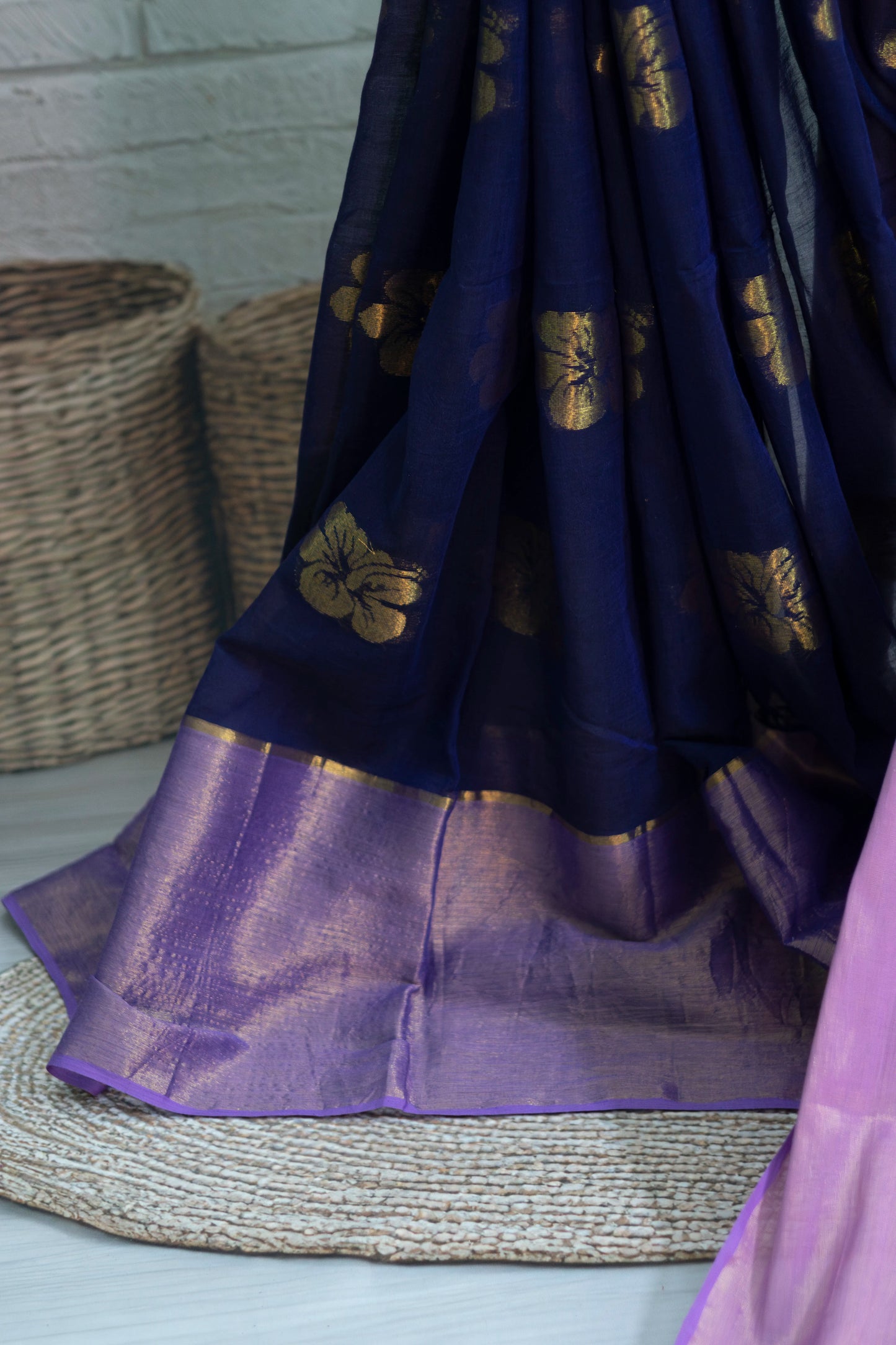 Azure Hibiscus Veil