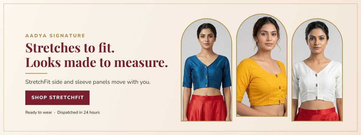 AADYA StretchFit saree blouses