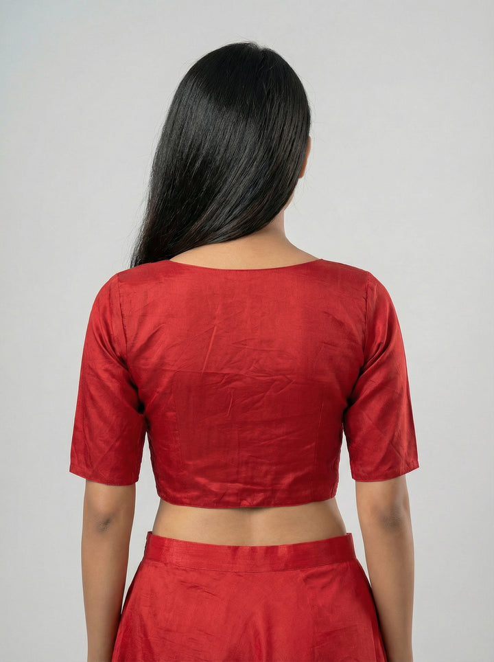 Luxe Maroon | StretchFit  with Side Seam