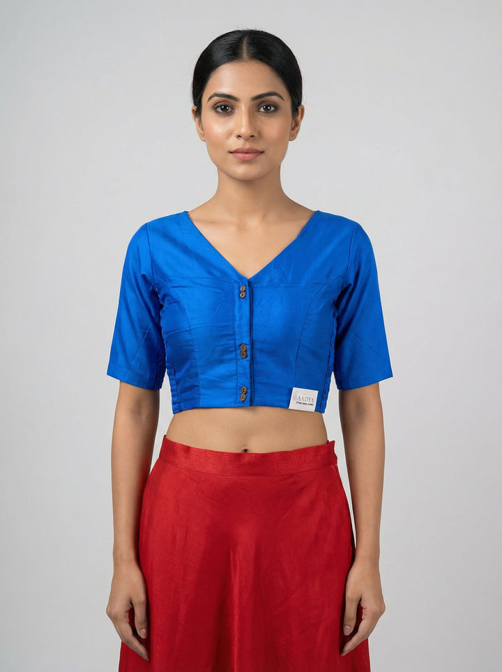 Luxe Blue | StretchFit  with Side Seam