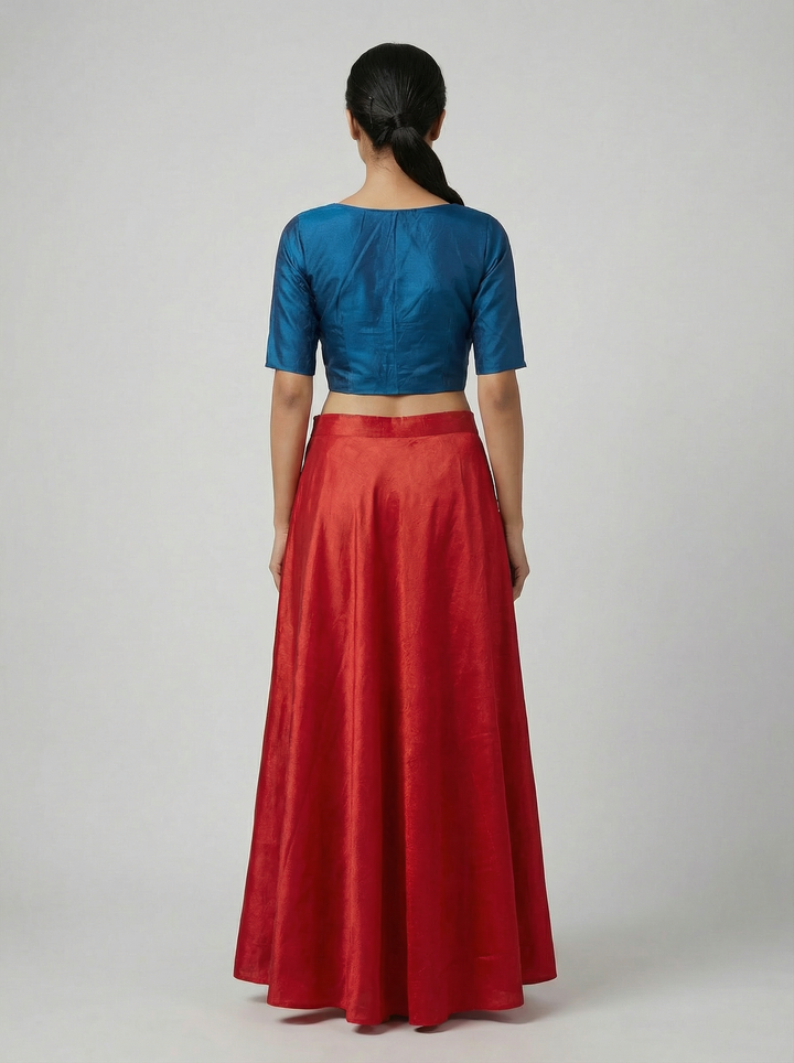 Luxe Teal Blue| StretchFit  with Side Seam