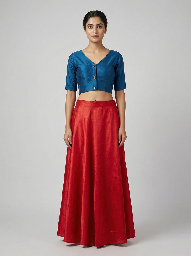 Luxe Teal Blue| StretchFit  with Side Seam