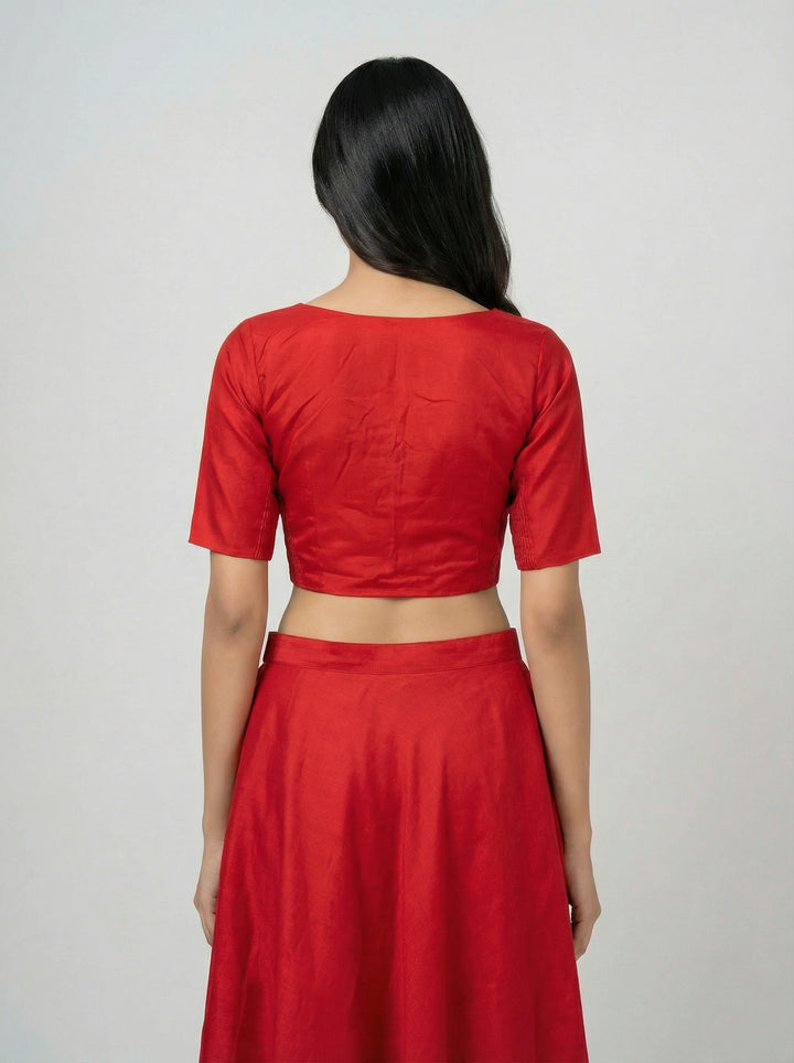 Luxe Red | StretchFit  with Side Seam
