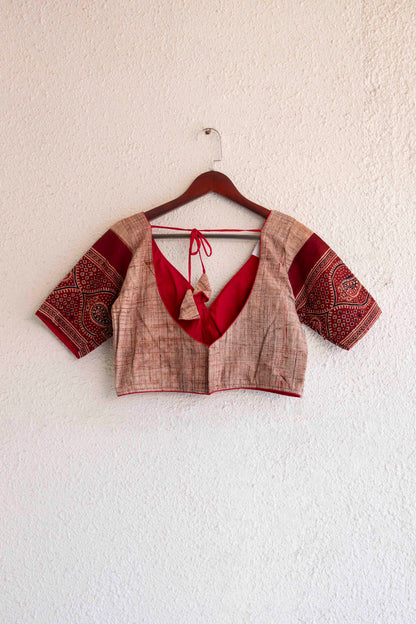 Rouge Harmony Blouse Maroon