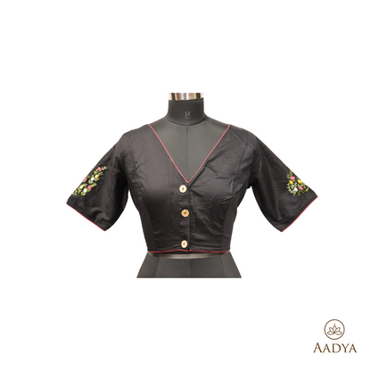 Readymade Blouse With Hand Embroidery Work