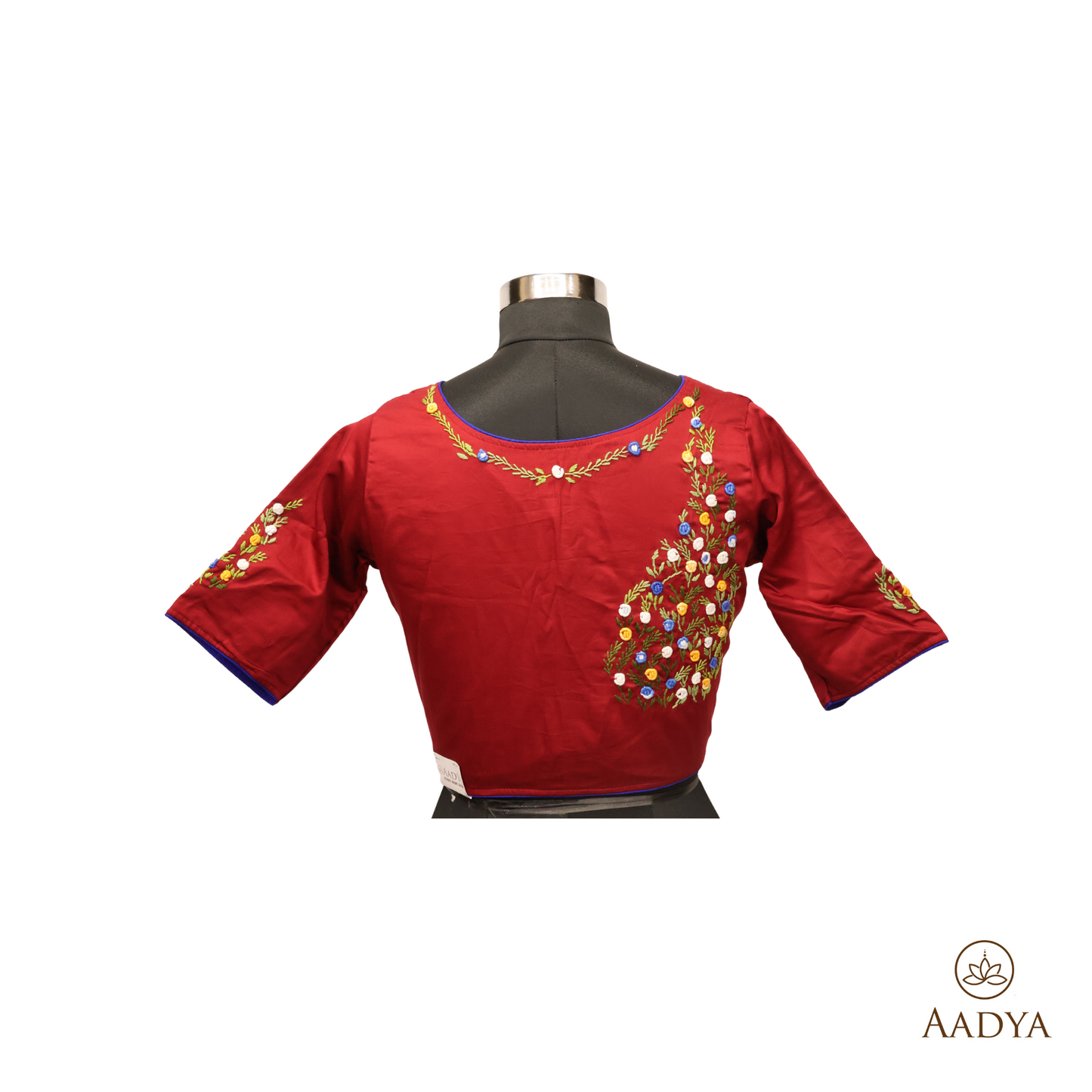 Readymade Blouse With Hand Embroidery Work