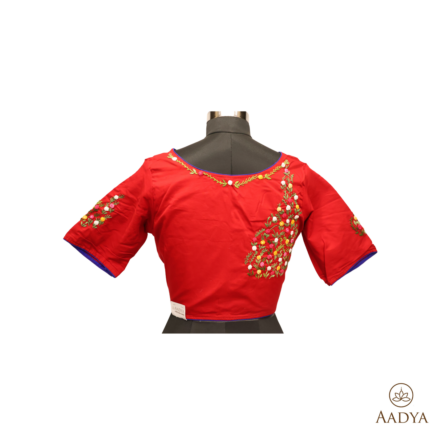 Readymade Blouse With Hand Embroidery Work