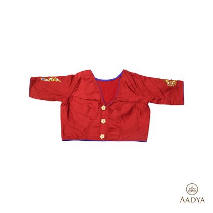 Readymade Blouse With Hand Embroidery Work