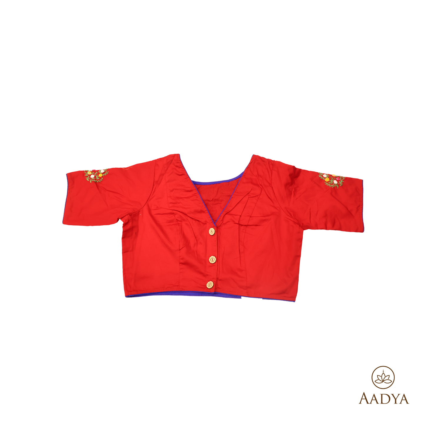 Readymade Blouse With Hand Embroidery Work