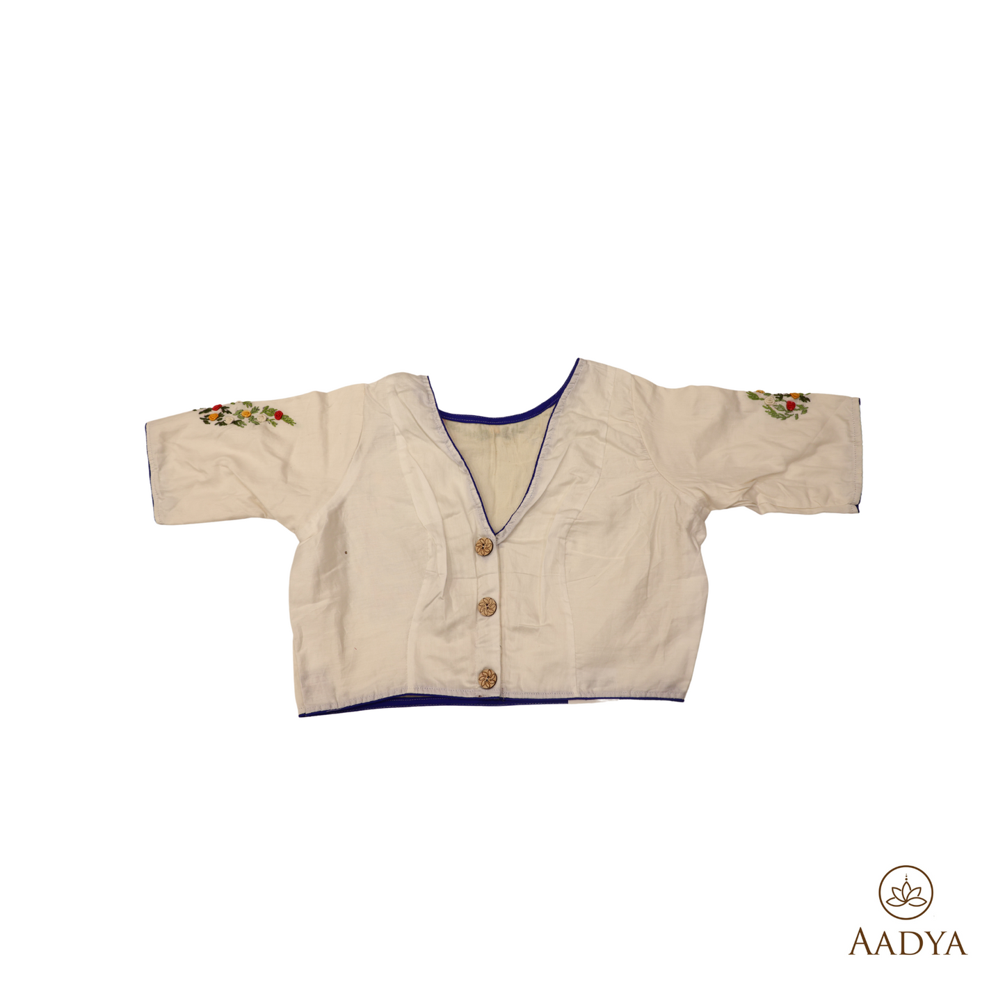 Readymade Blouse With Hand Embroidery Work