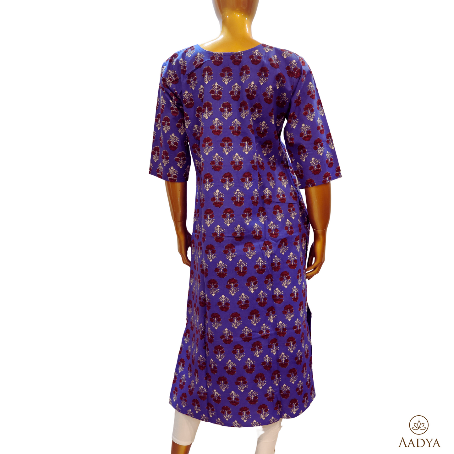 Cotton Flower Printed Kurti