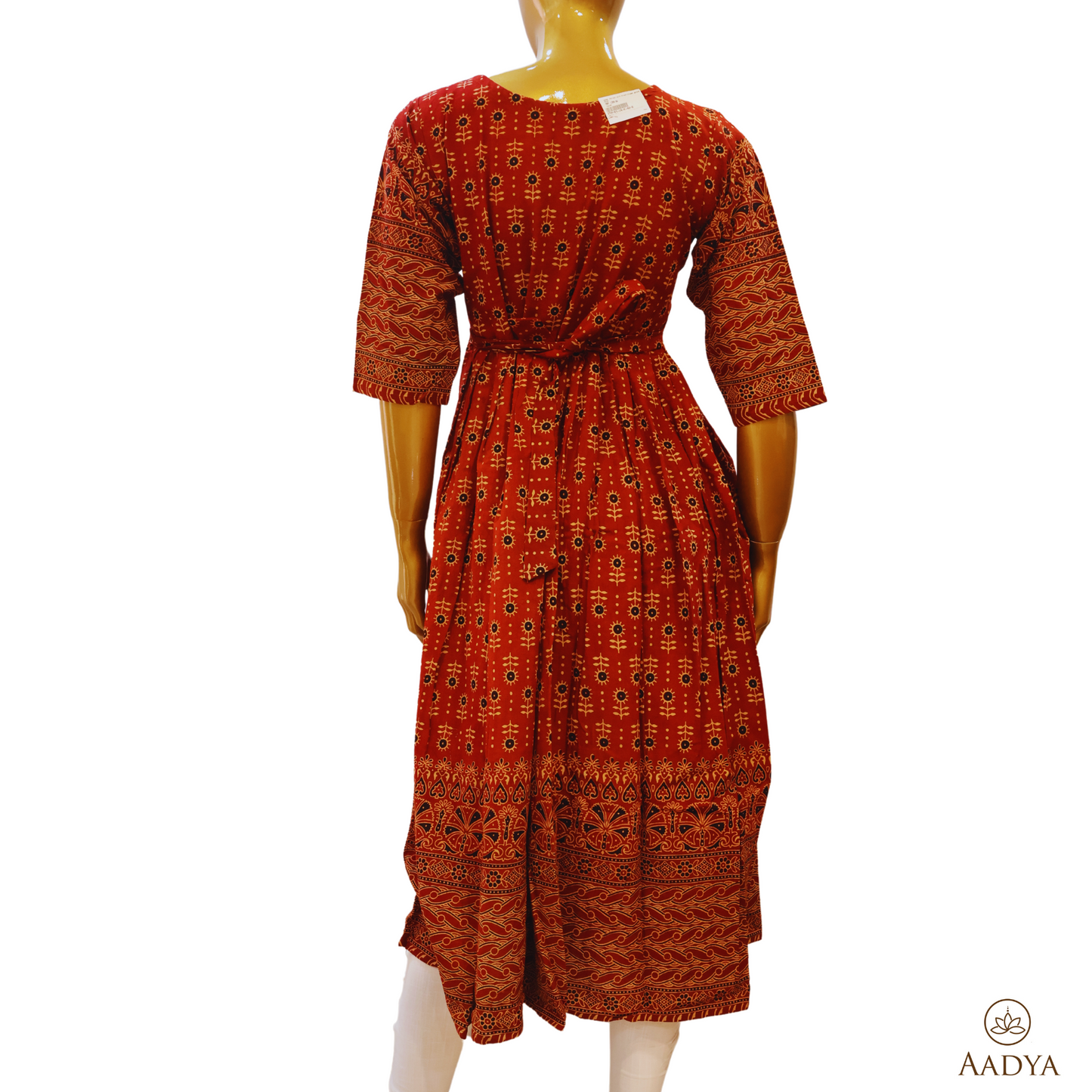 Kalamkari Flair Type Cotton Kurti