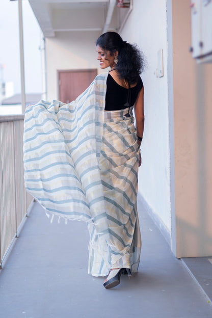 Silver Lush Stripes